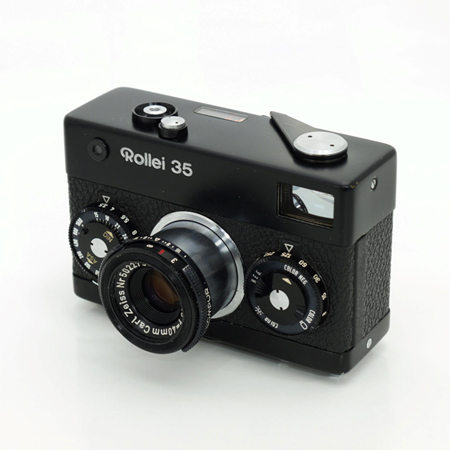 公式通販サイト特価  #226 全速シャッター確認済 ブラック SINGAPORE 35 Rollei フィルムカメラ