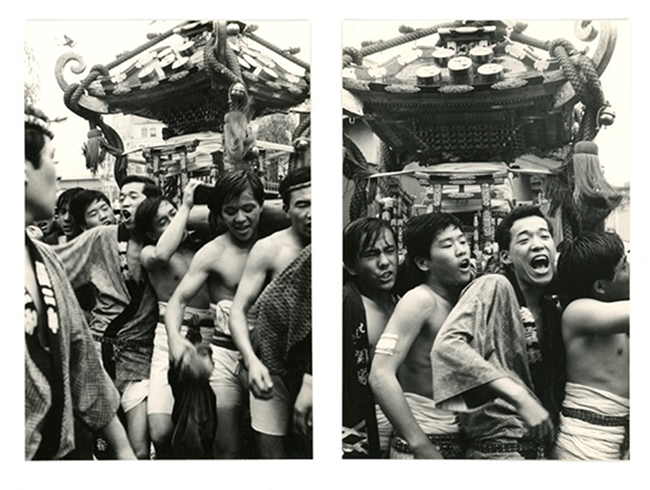 町会のお神輿を担ぐ(1967)