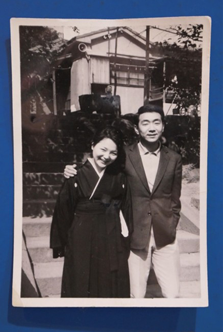 手拭い「ふじ屋」の２代目